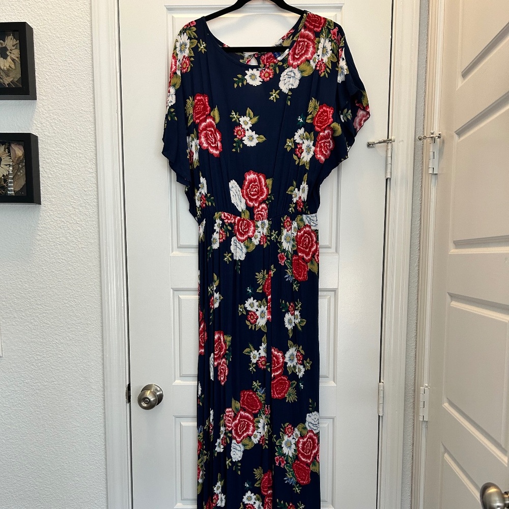 Ruby Rocks Maxi Floral Dress